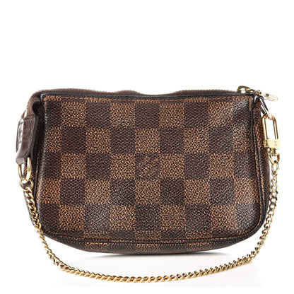 Louis Vuitton Damier Ebene Mini Pochette Accessories 1 of 7