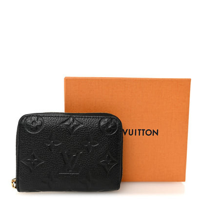 Louis Vuitton Empreinte Zippy Coin Purse Black 8 of 8