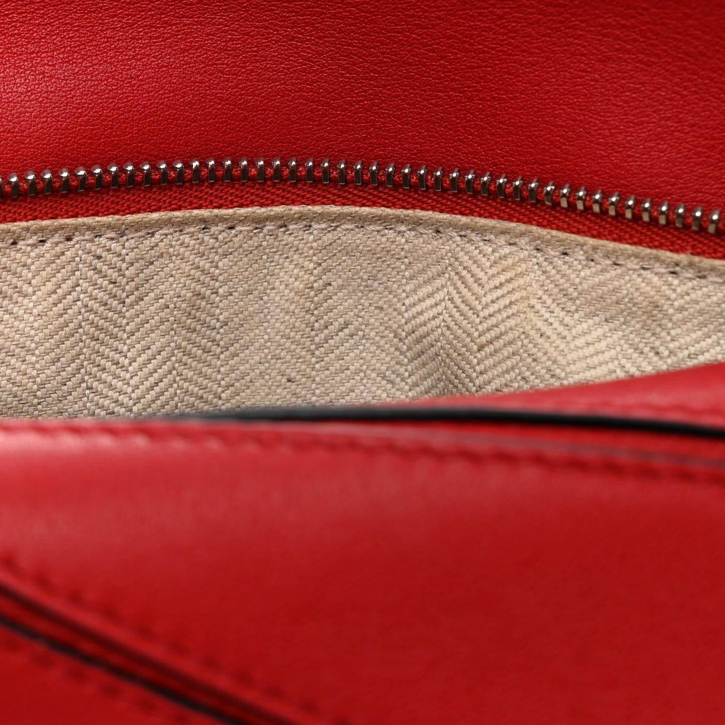 Calfskin Mini Puzzle Bag Pomodoro