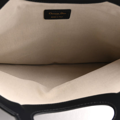 Christian Dior Oblique Fold Over Clutch Blue 5 of 8