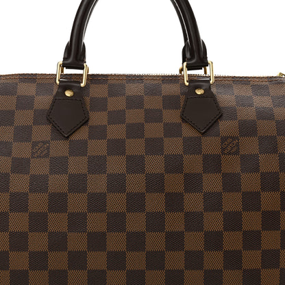 Louis Vuitton Damier Ebene Speedy 30 8 of 12