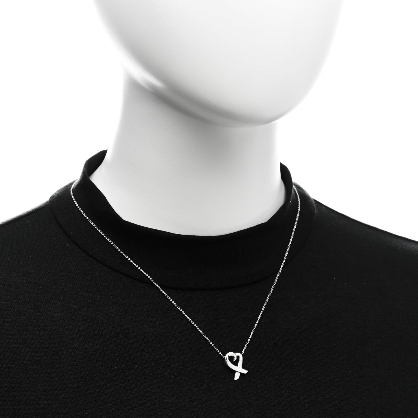 Sterling Silver Paloma Picasso Loving Heart Pendant Necklace