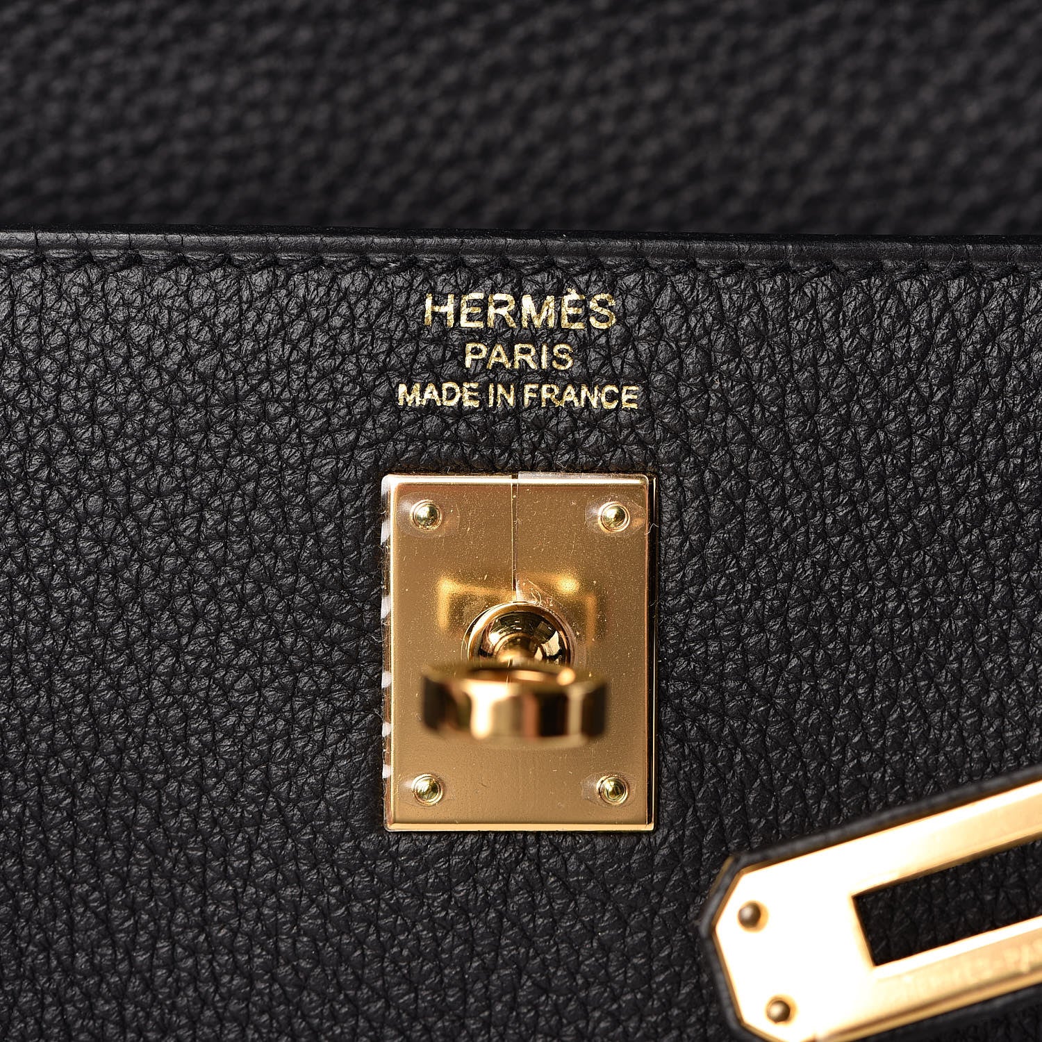 Hermes Togo Kelly Retourne 25 Black 23 of 34