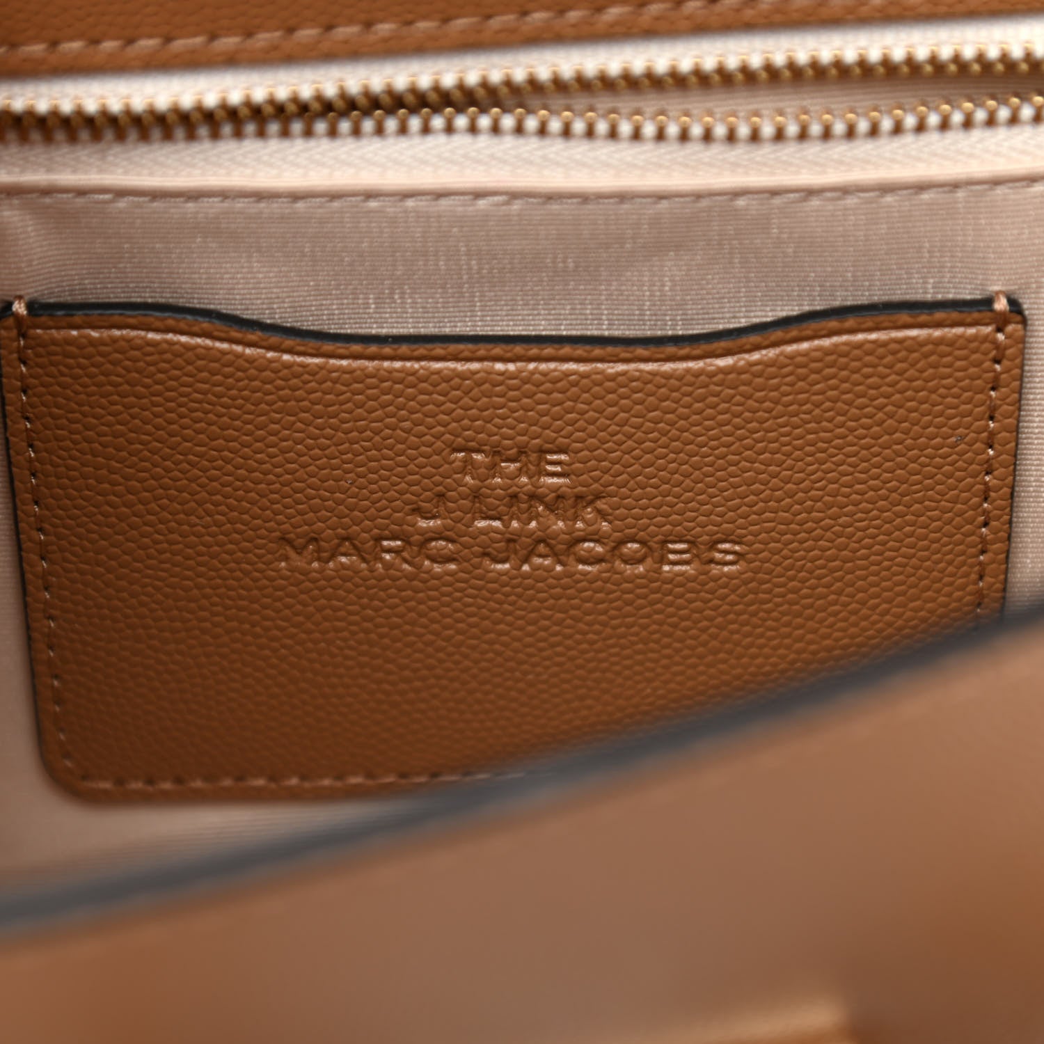 Marc Jacobs Textured Calfskin The J Link Shoulder Bag Dirty Chai 6 of 10