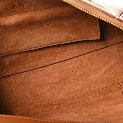 Celine Supple Shiny Lambskin Small New Luggage Soft Tan 5 of 9
