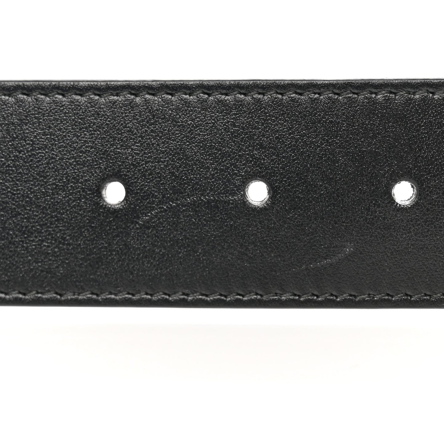 Plutone Calfskin Double G 40mm Belt 75 30 Black
