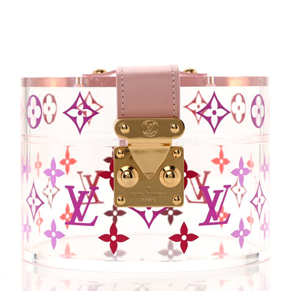 Louis Vuitton Transparent Plexiglass Box Scott Rose Ballerine 1 of 7
