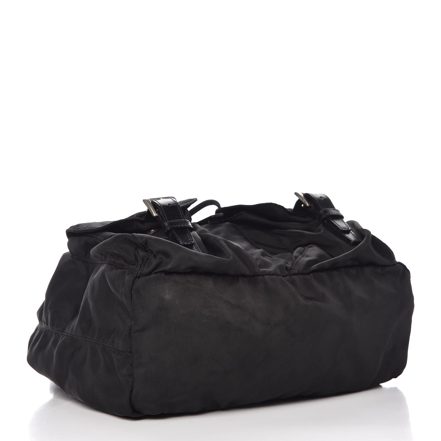 Prada Nylon Vela Medium Backpack Black 4 of 11