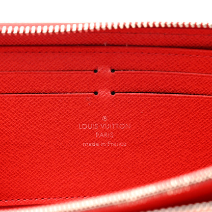 Louis Vuitton Epi Zippy Wallet Carmine 6 of 8