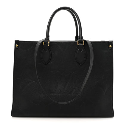 Louis Vuitton Empreinte Monogram Giant Onthego PM Black 1 of 16
