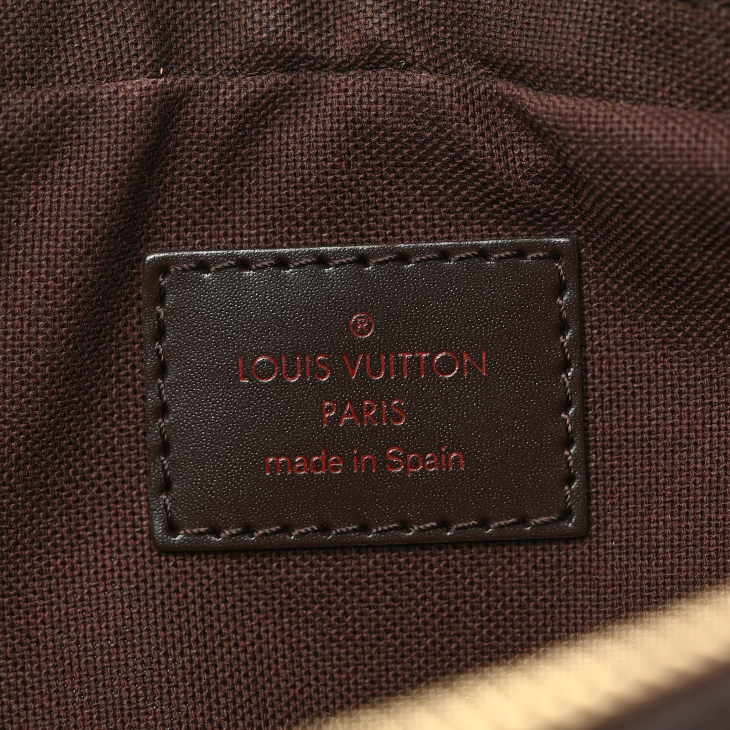 Damier Ebene Brooklyn Bum Bag