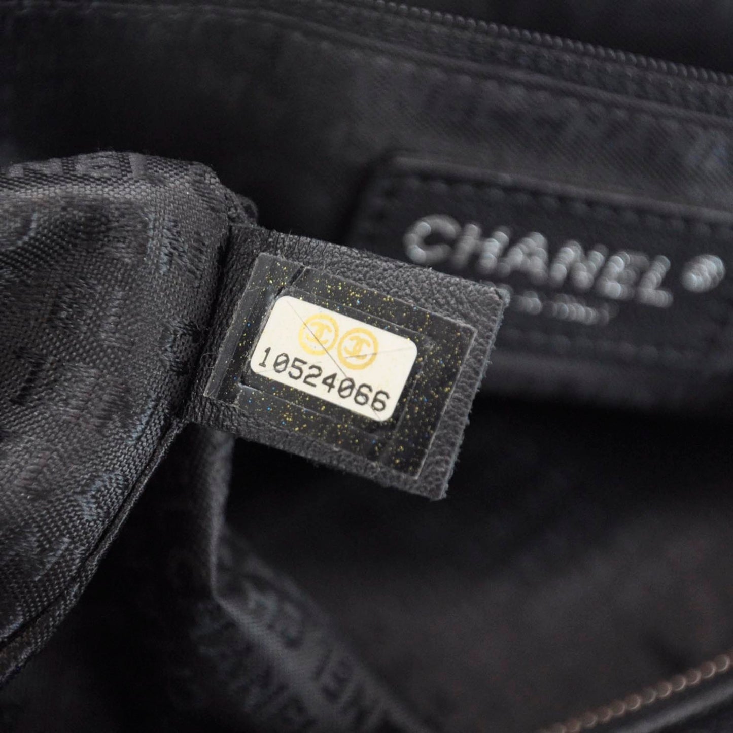 Caviar Square Stitched Satchel Black