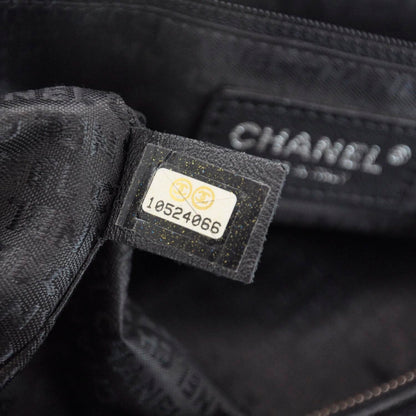 Chanel Caviar Square Stitched Satchel Black 9 of 9