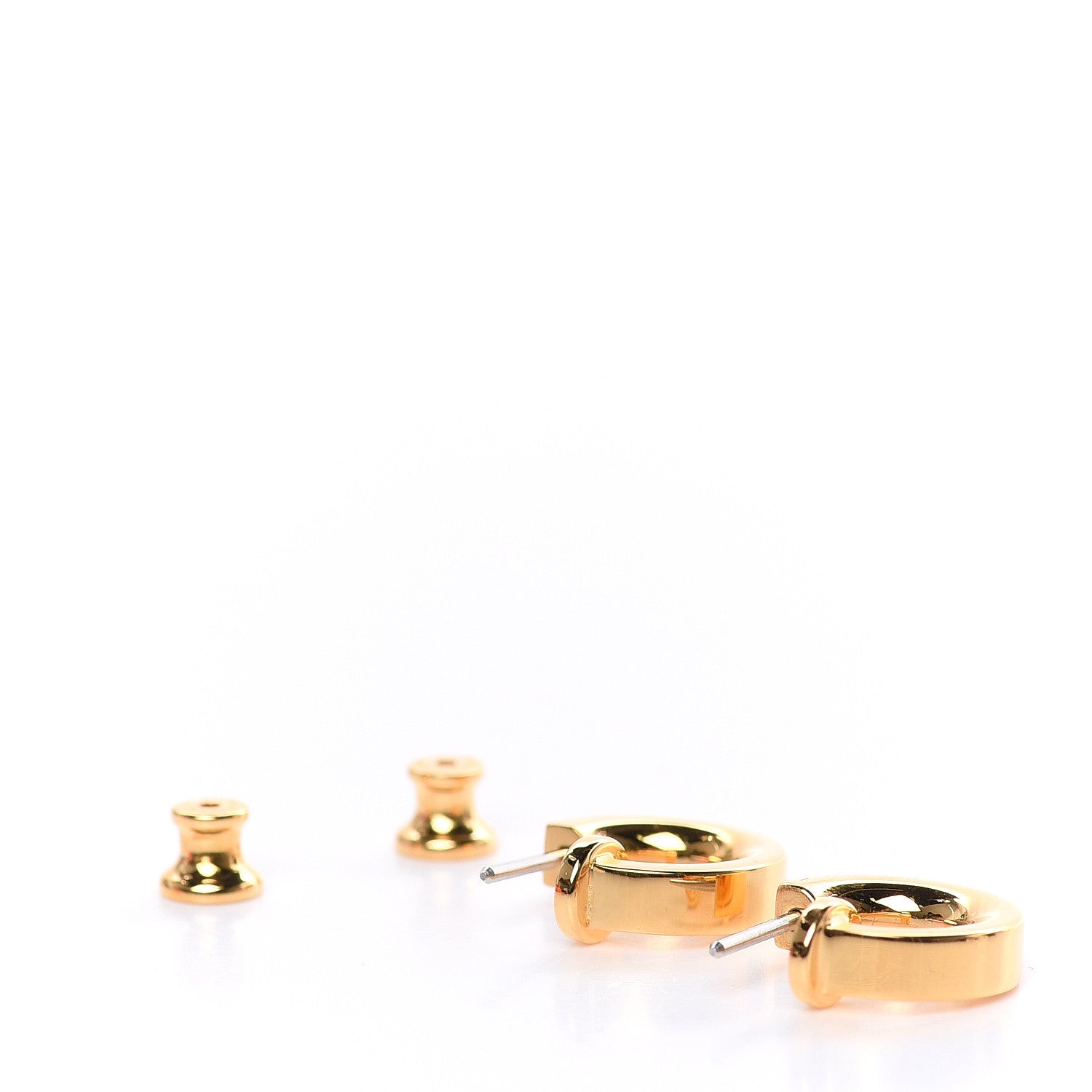 Hermes Swift O'Kelly Earrings Etoupe 4 of 6