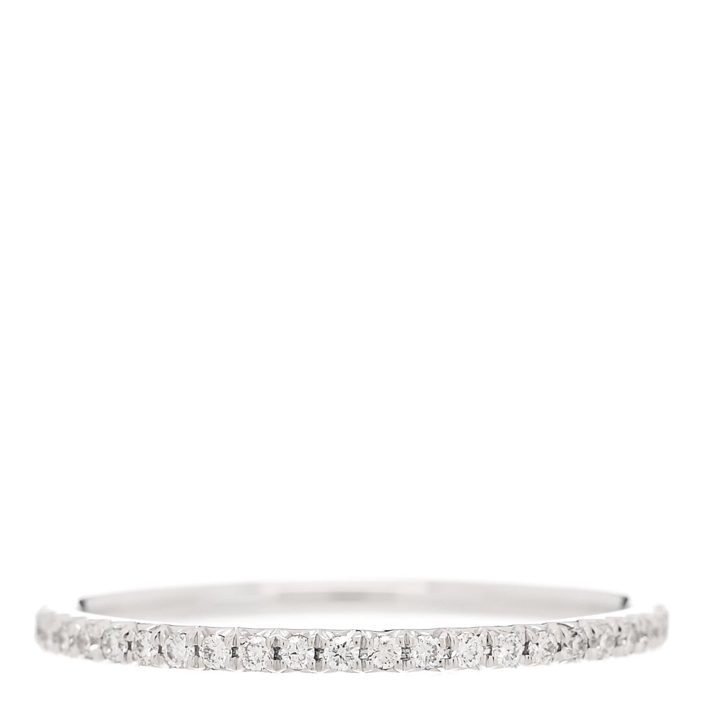 18K White Gold Diamond Eternity Ring 53 6.5