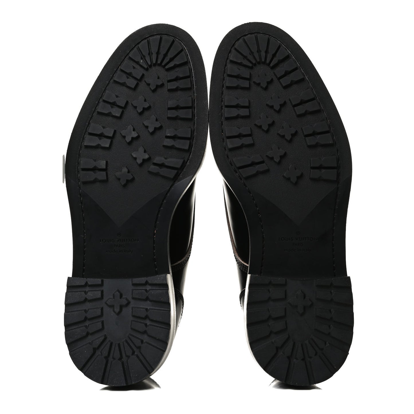 Calfskin Mens Derby Shoes 7.5 Black