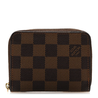 Louis Vuitton Damier Ebene Zippy Coin Purse 1 of 8