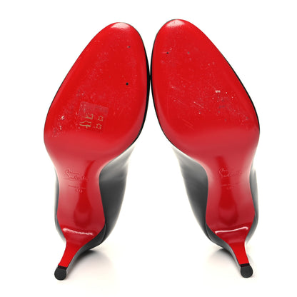 Christian Louboutin Patent Pumppie Abrasivato 85 Pumps 40 Black 5 of 8