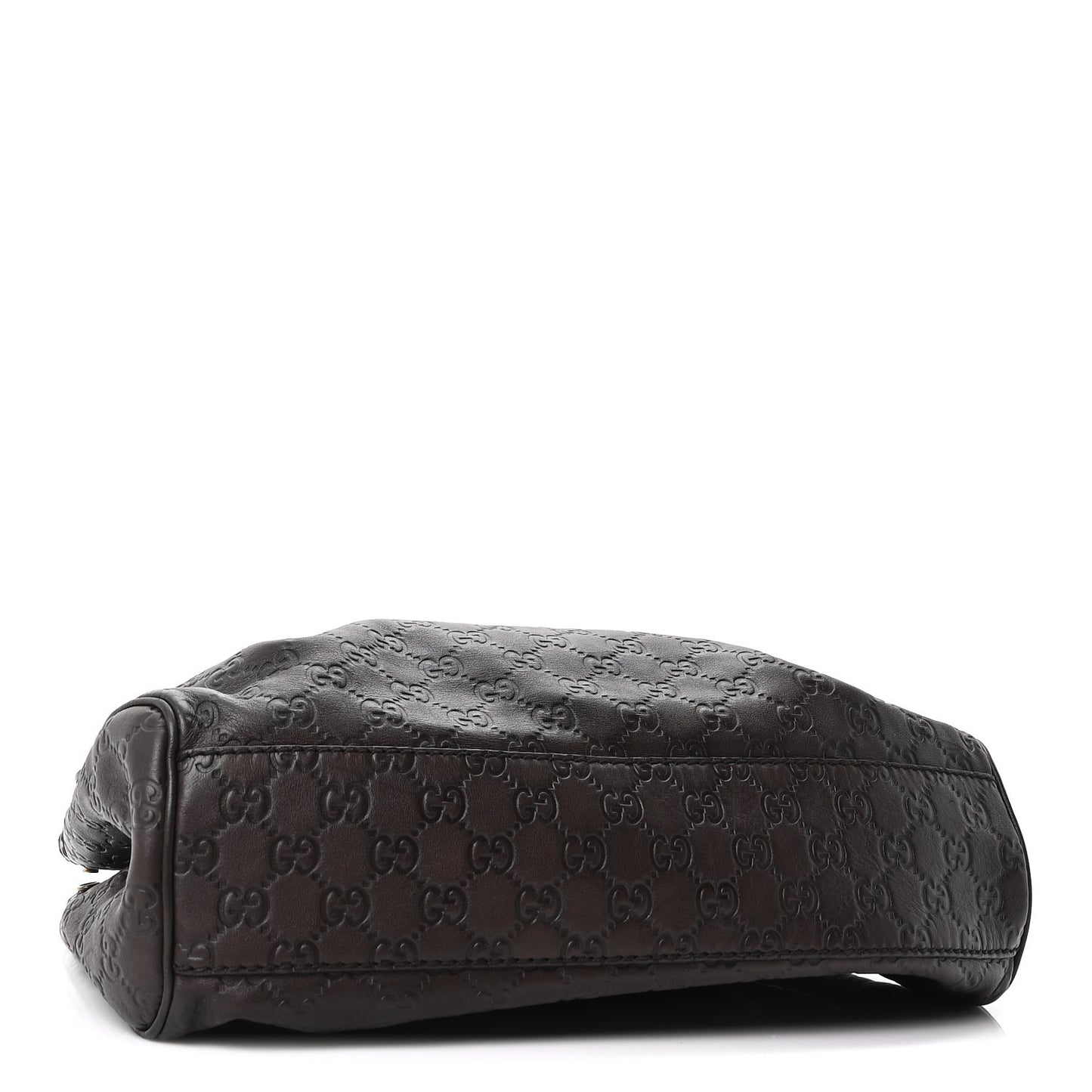 Guccissima Medium Sukey Tote Chocolate