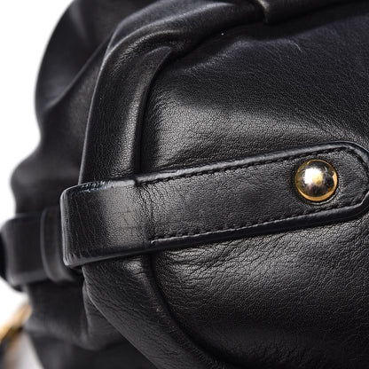 Prada Soft Calf Tote Black 14 of 15