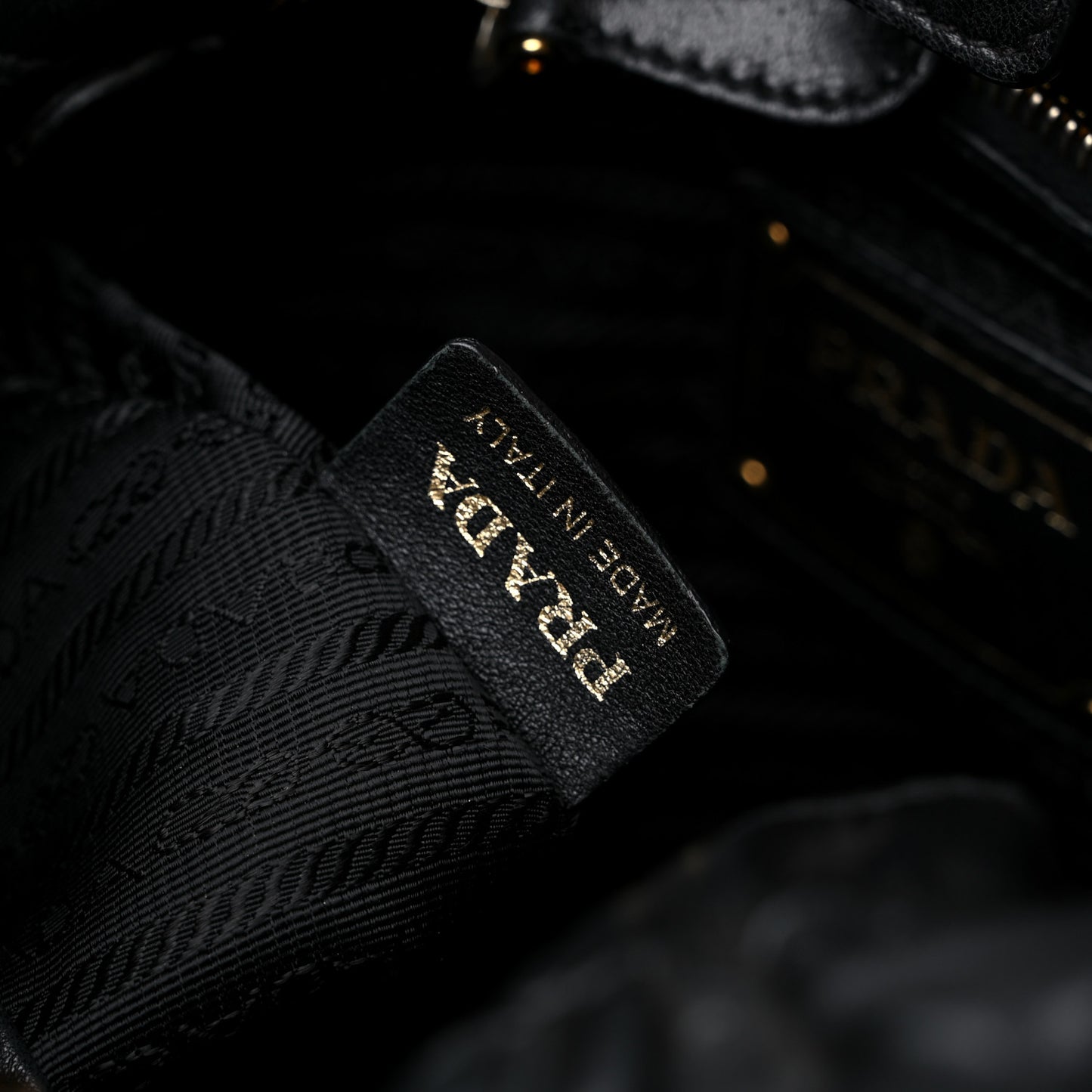 Nappa Bow Tote Black Black