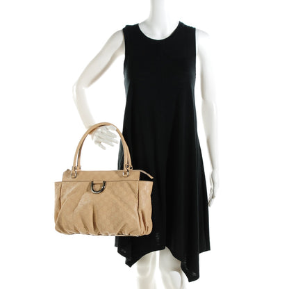 Gucci Guccissima D Gold Tote Beige 2 of 7
