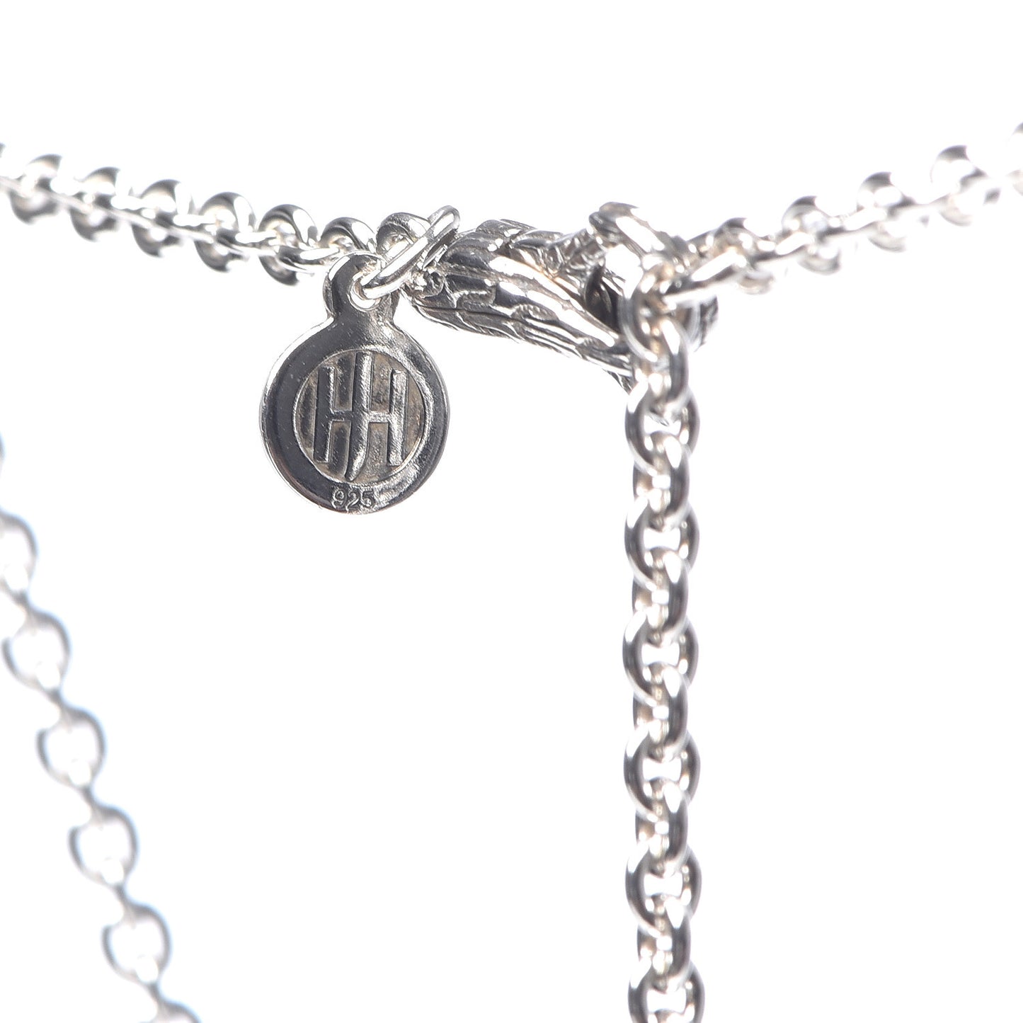 Sterling Silver Classic Chain Wave Necklace