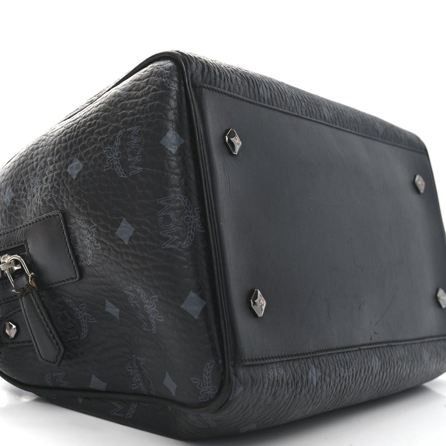Visetos Heritage Medium Boston Bag Black