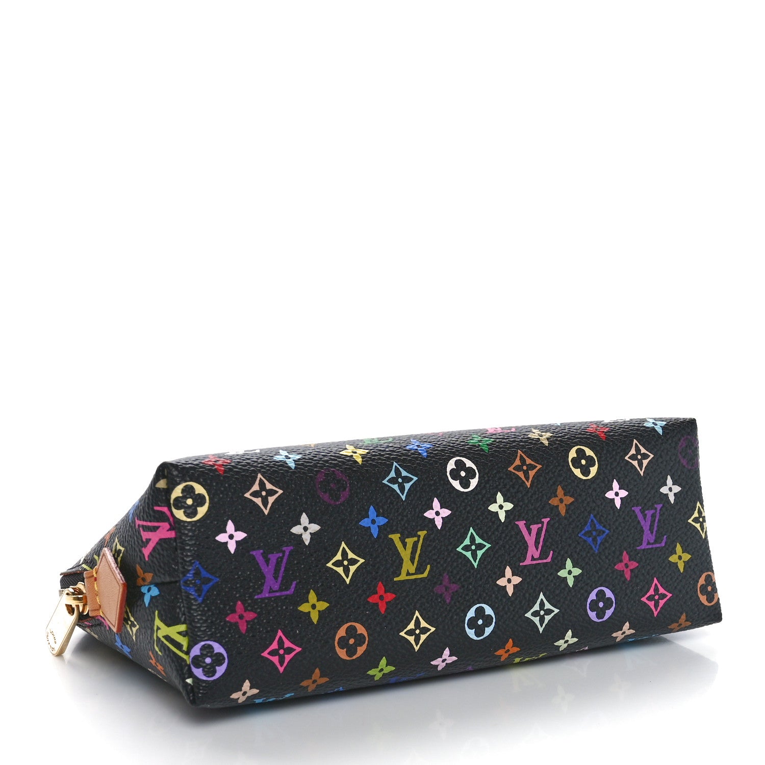 Louis Vuitton Monogram Multicolor Cosmetic Pouch Black Grenade 4 of 9