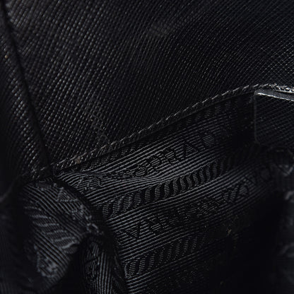 Prada Saffiano Lux Extra Large Galleria Double Zip Tote Black 7 of 26