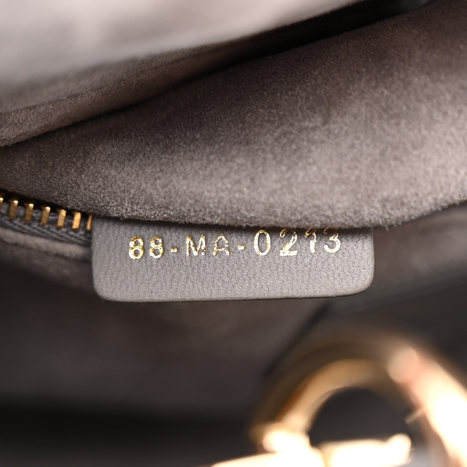 Christian Dior Lambskin Cannage Small My ABCDior Lady Dior Grey 7 of 11