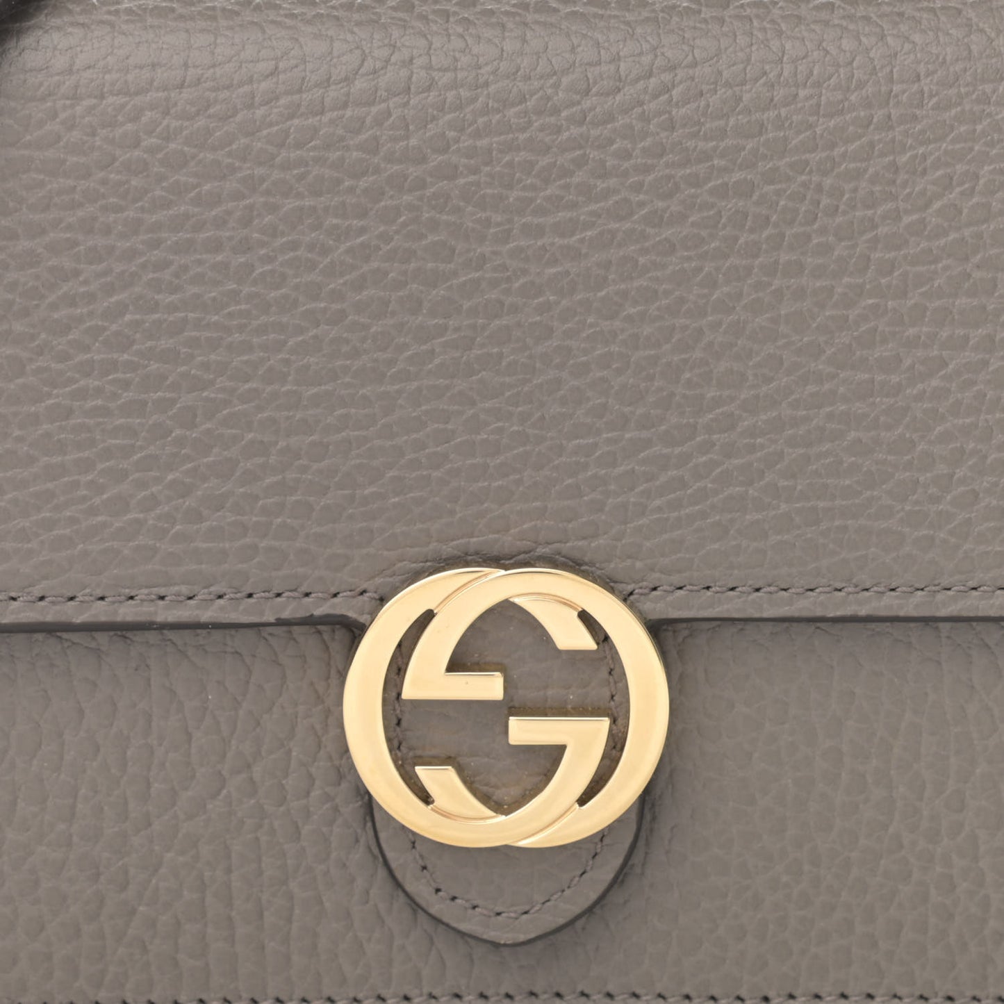 Dollar Calfskin Interlocking G Chain Wallet Loess