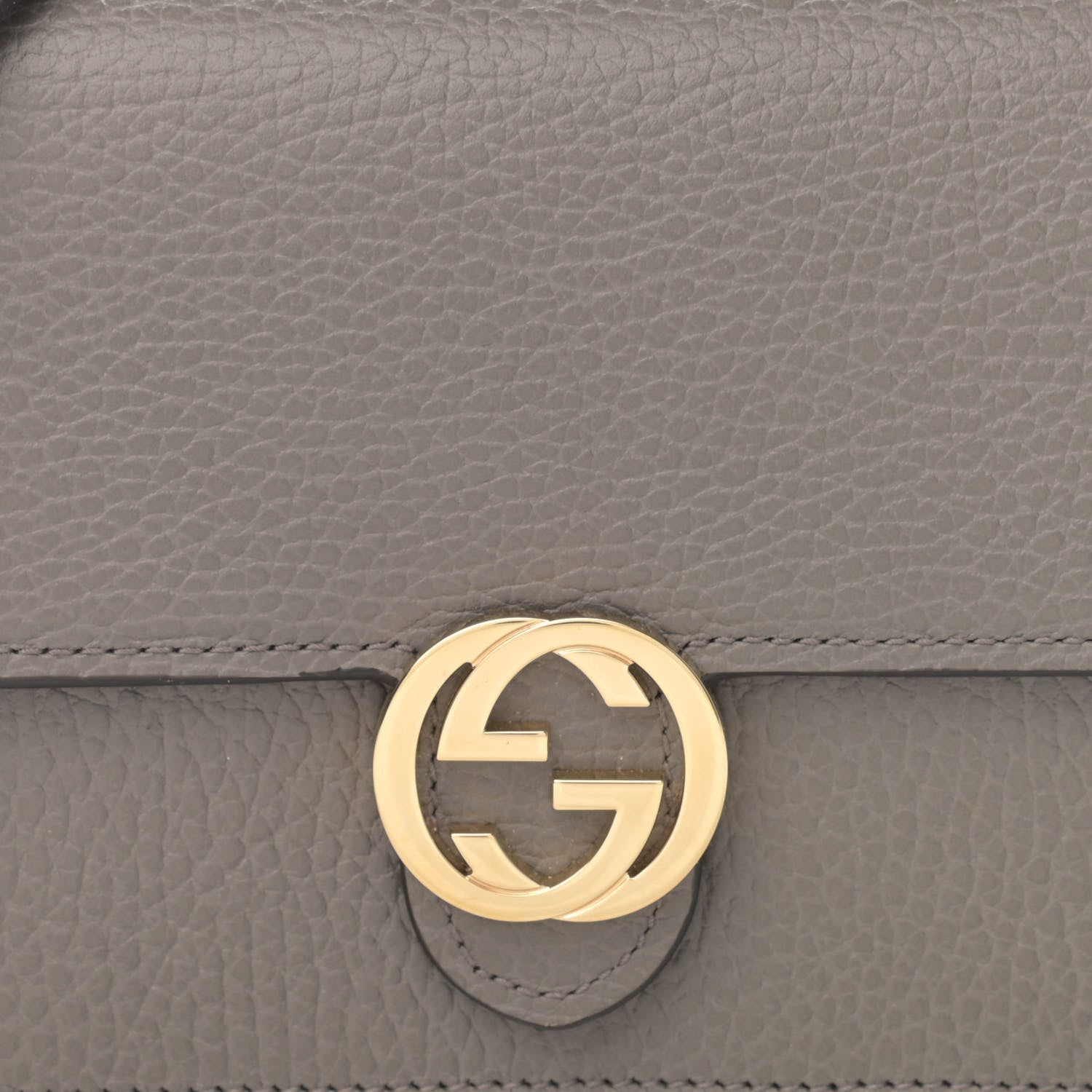 Gucci Dollar Calfskin Interlocking G Chain Wallet Loess 8 of 11