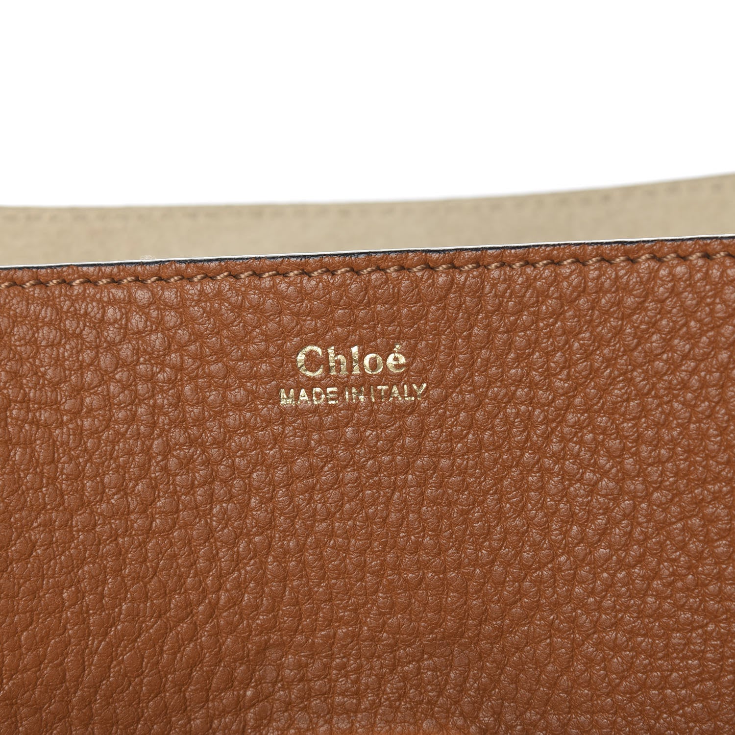 Chloe Grained Lambskin Drew Shoulder Bag Caramel 5 of 12