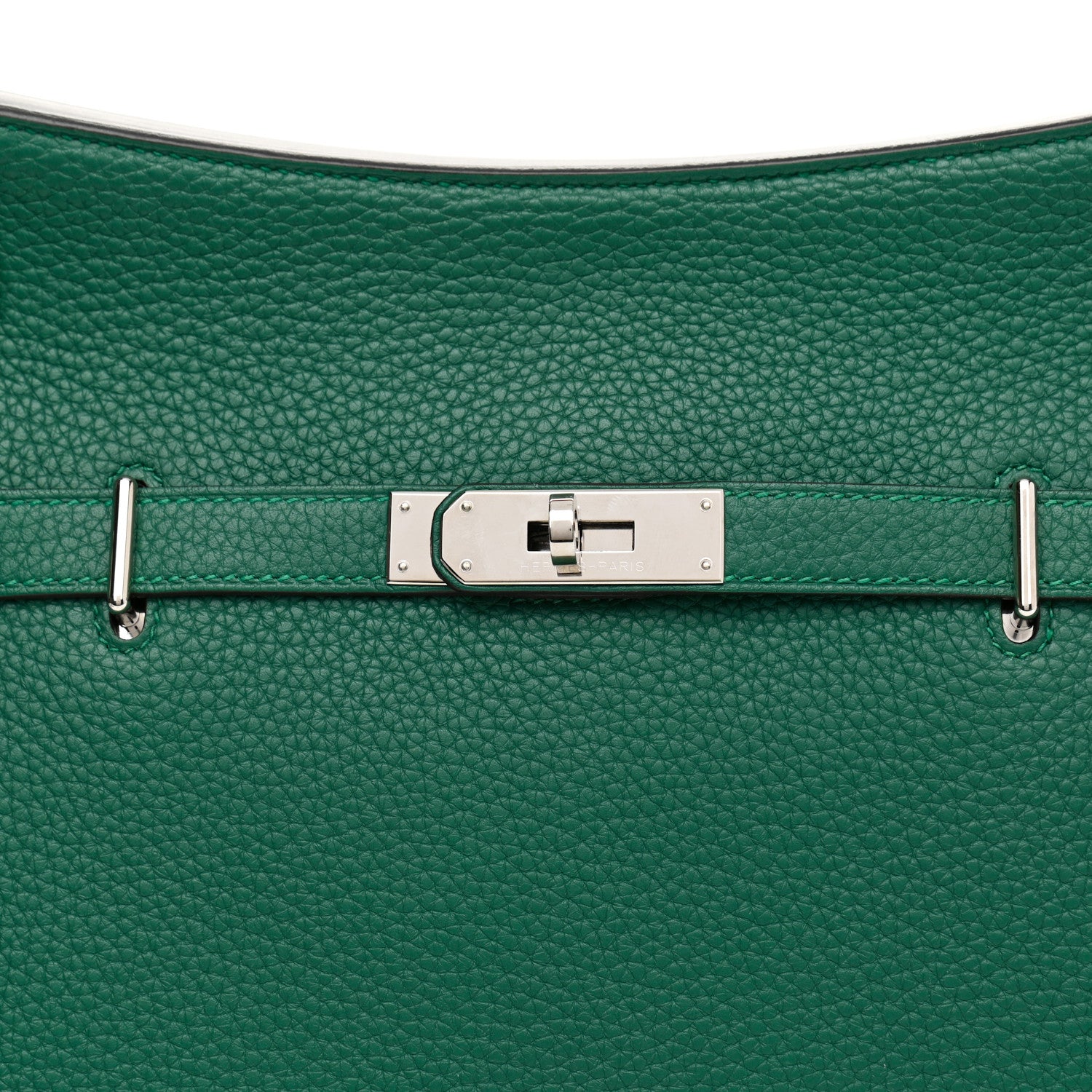 Hermes Taurillon Clemence Jypsiere 28 Malachite 8 of 10