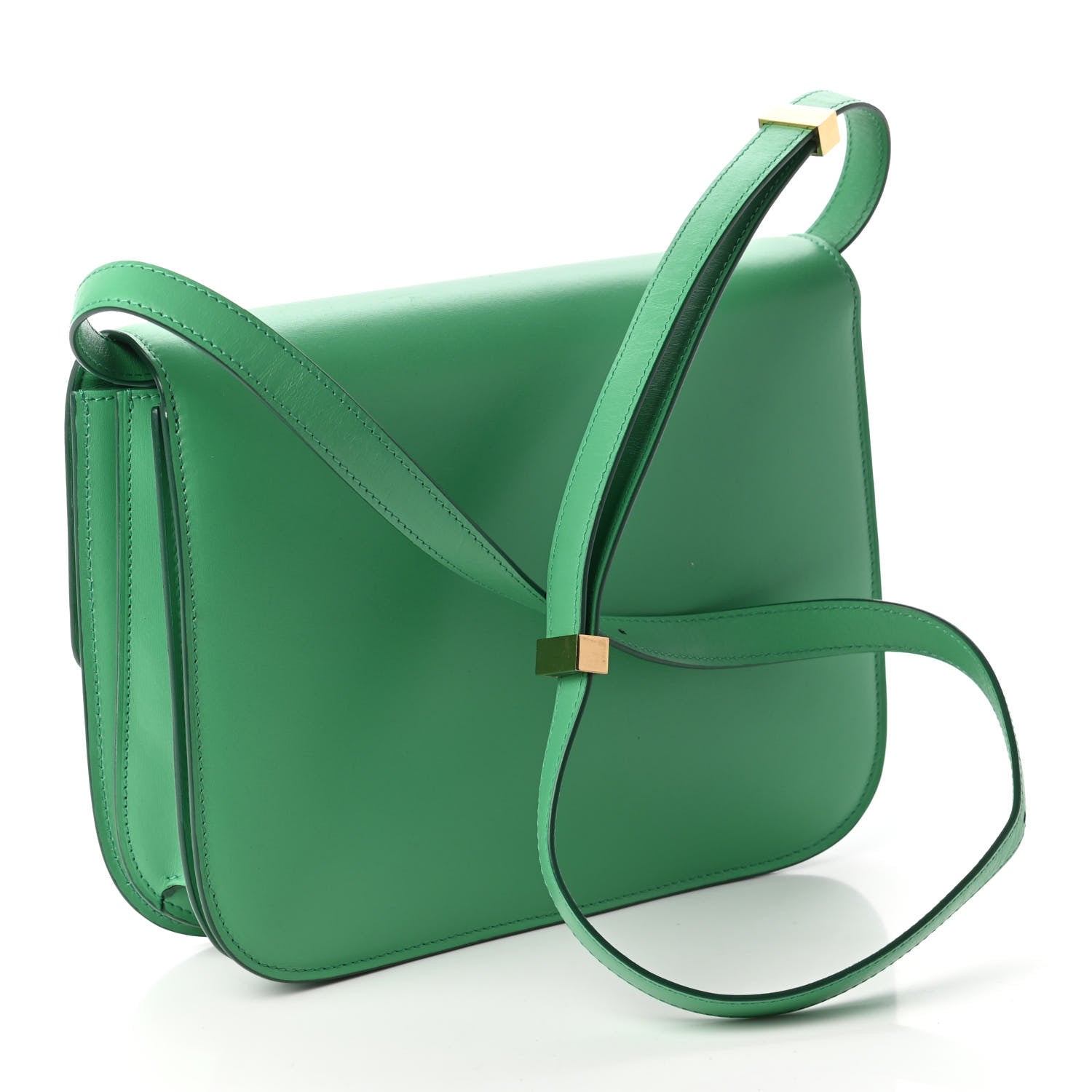 Celine Smooth Calfskin Classic Box Medium Flap Bag Palm 3 of 10