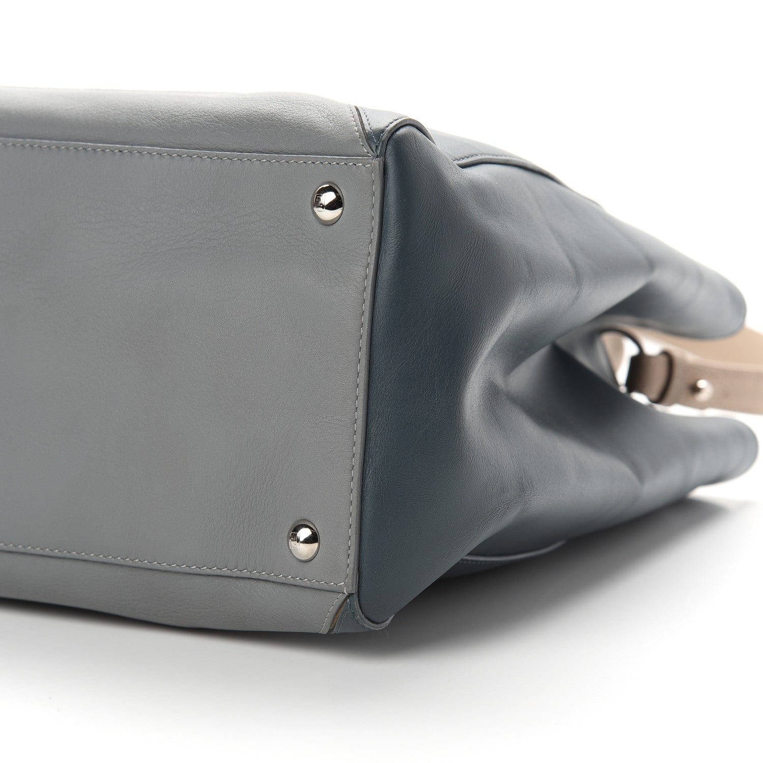 Fendi Calfskin Colorblock Regular 2Jours Tote Multicolor 5 of 9