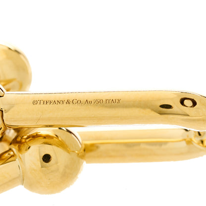 Tiffany 18K Yellow Gold Extra Large HardWear Link Earrings 4 of 4