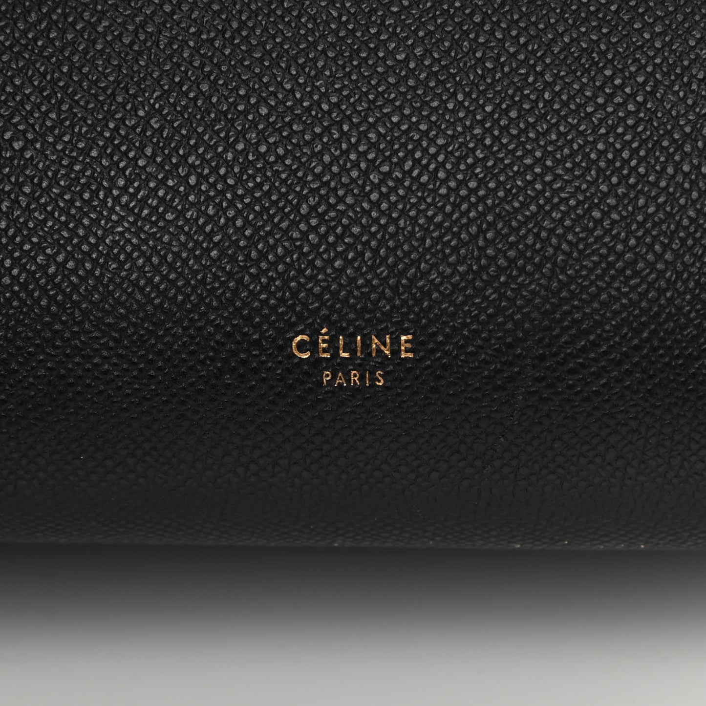 Grained Calfskin Nano Belt Bag Black