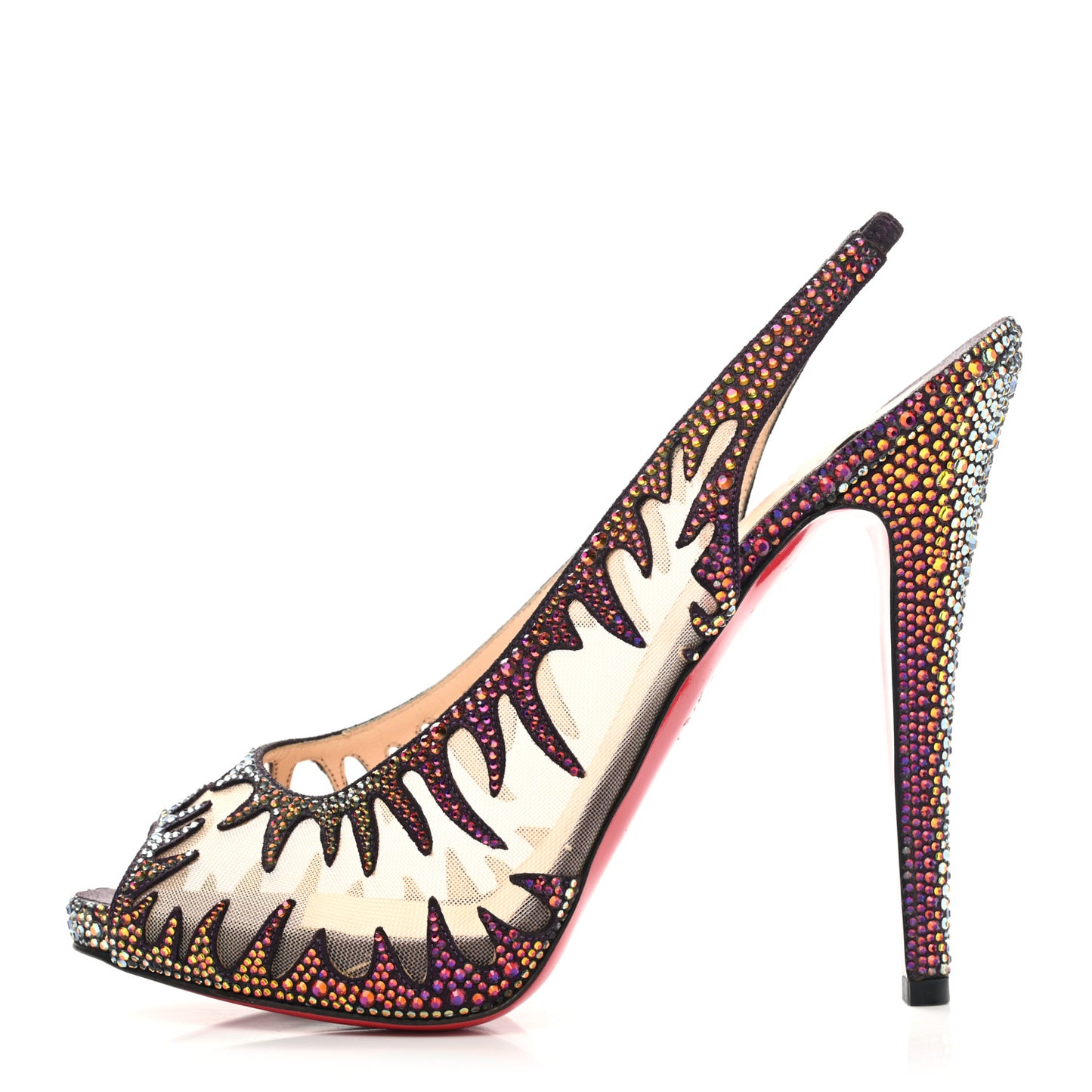 Crystal Mesh Marlena 140 Pumps 40.5 Multicolor