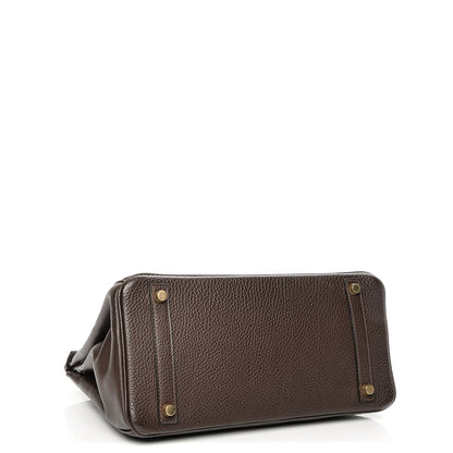 Hermes Togo Birkin 30 Chocolate 6 of 23