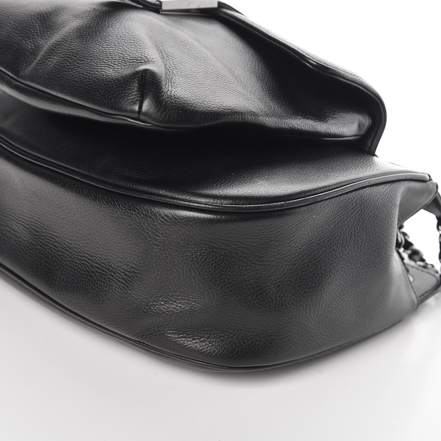 Chanel Calfskin Mademoiselle Shoulder Bag Black 15 of 20