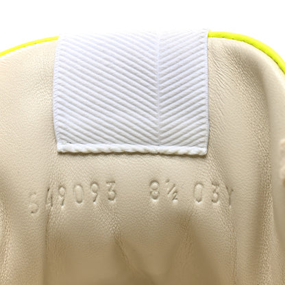 Gucci Calfskin Mens Rhyton Sneakers 8.5 Yellow Fluo 7 of 8