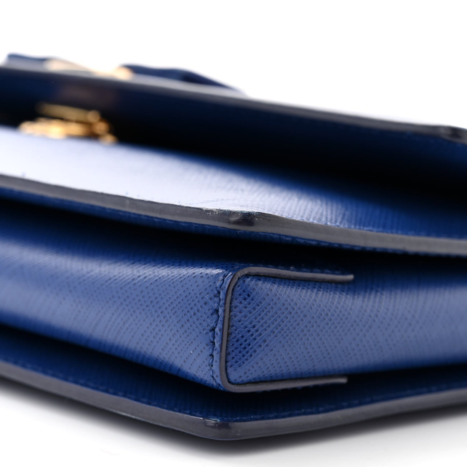 Salvatore Ferragamo Printed Calfskin Ginny Shoulder Bag Ocean 9 of 10