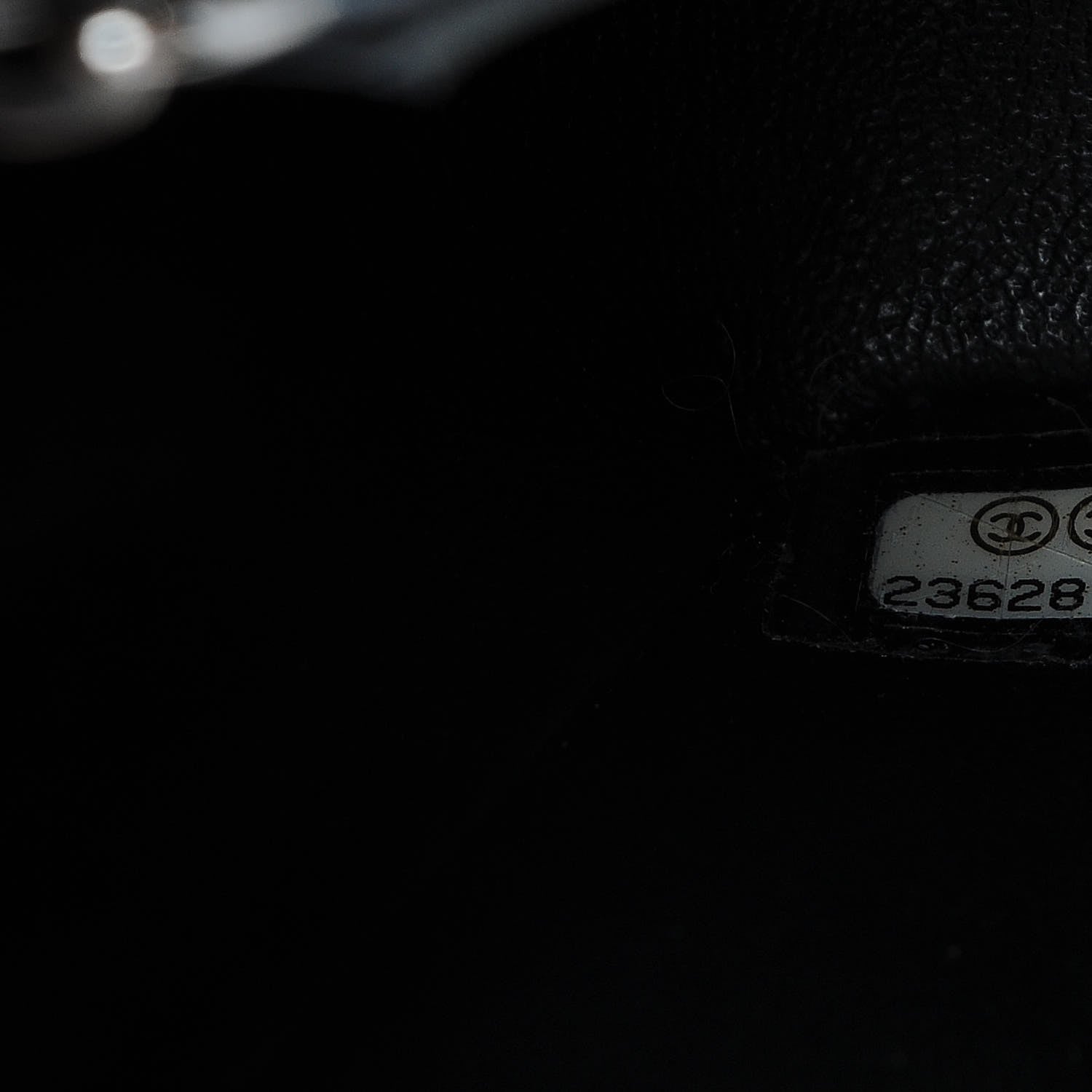 Chanel Lambskin Quilted Mini Rectangular Flap Black 7 of 9
