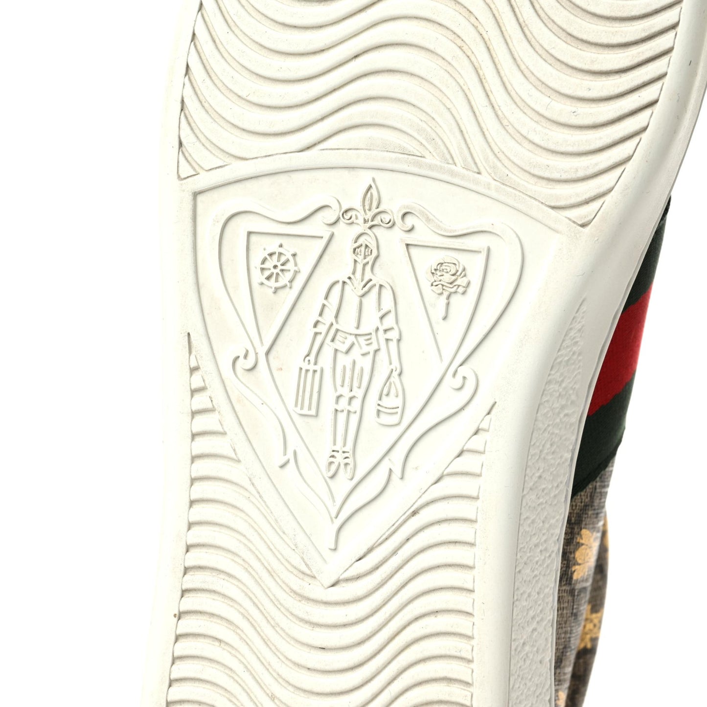 GG Supreme Monogram Ayers Mens Ace Bee Sneaker 10