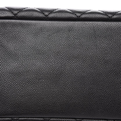 Chanel Caviar Quilted Grand Shopping Tote GST Black 8 of 15