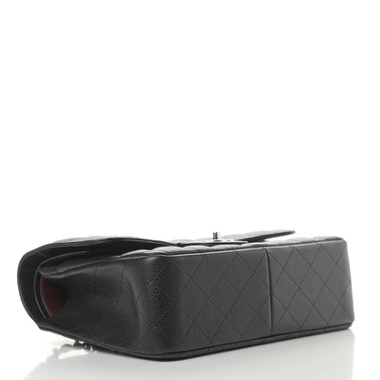 Chanel Caviar Quilted Jumbo Double Flap Black 4 of 13