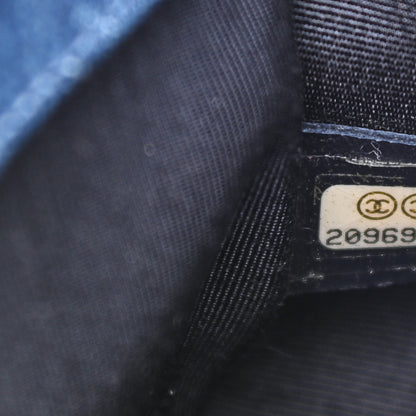 Chanel Denim Patchwork Small Boy Flap Blue 7 of 10