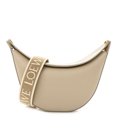 Loewe Satin Calfskin Jacquard Small Luna Bag Oat 1 of 13